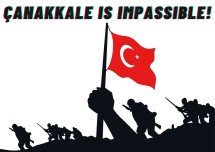 Çanakkale is impassible pano etkinliği