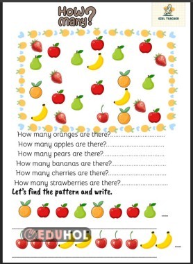 Fruits - how many