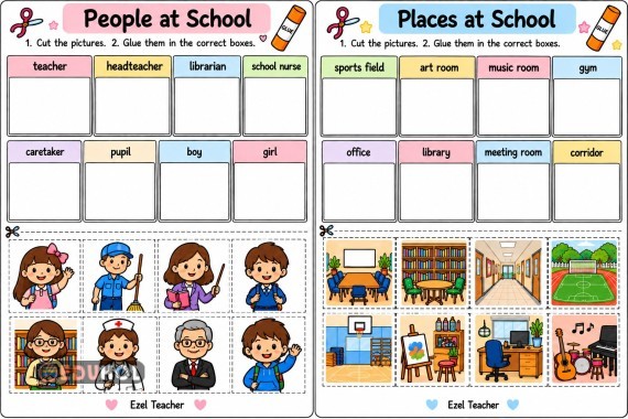 People and places at school