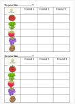 Speaking activity - Do you like .....?