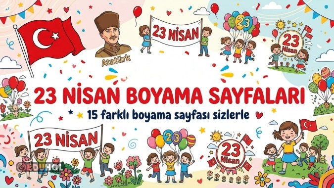 23 Nisan Boyama Sayfaları