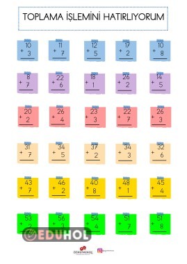 Eldesiz Toplama İşlemi 1