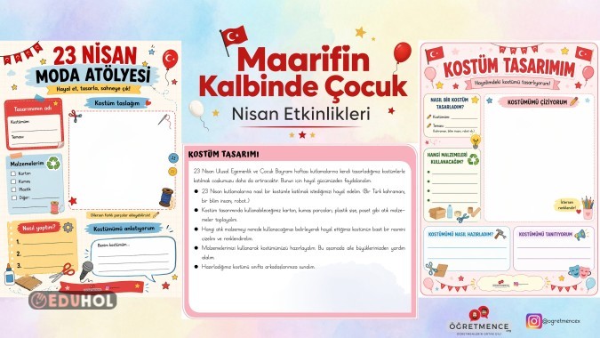 Maarifin Kalbinde Çocuk- Kostüm Tasarımı