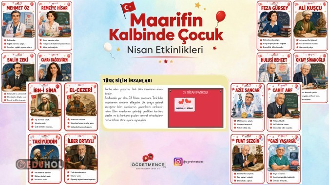 Maarifin Kalbinde Çocuk- Türk Bilim İnsanları