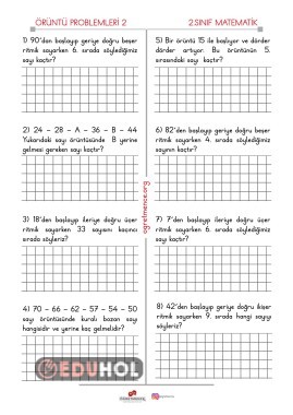 Örüntü Problemleri 2