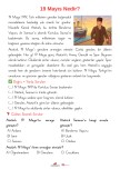 19 Mayıs Okuduğunu Anlama Metni