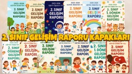 Gelişim Raporu Kapakları 2.Sınıf