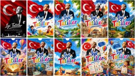 Gelişim Raporu ve Karne Kapakları (10 Farklı)