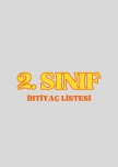 2. Sınıf İhtiyaç Listesi