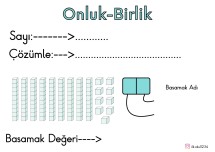 Yaz-Sil Onluk Birlik Şeffaf Dosya için