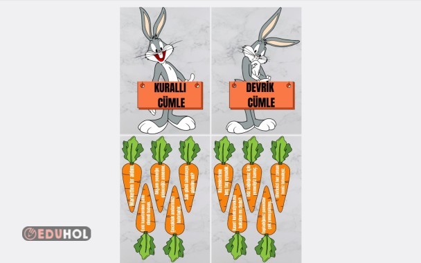 Kurallı - Devrik Cümle