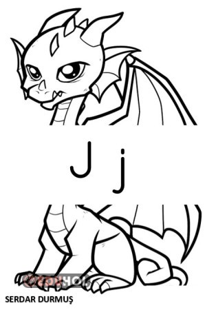 'J' SESİ EJDERHA BOYAMA ÇALIŞMASI