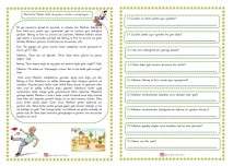 2.SINIF TÜRKÇE OKUMA ANLAMA METNİ 2024