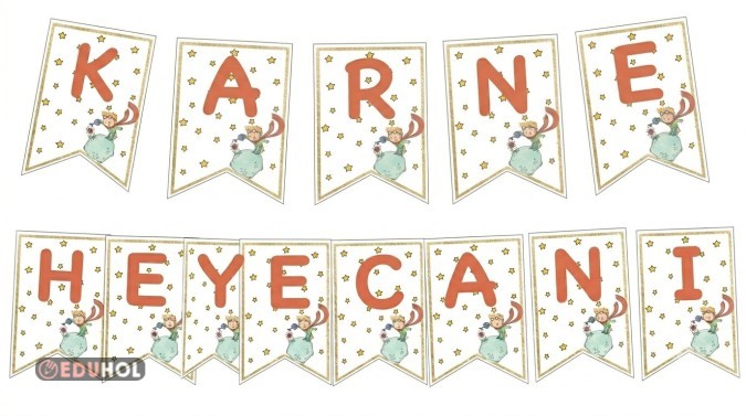 Küçük prens banner Karne panosu