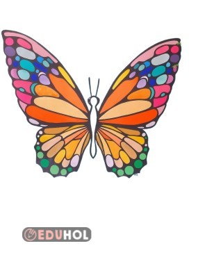 Kelebek poster boyama