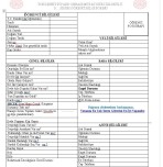 öğrenci bilgi formu