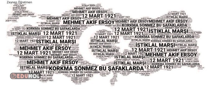 12 Mart - Türkiye Haritası
