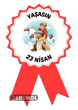 23 Nisan- Rozet