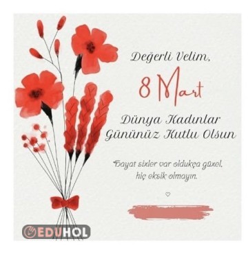 Kadınlar Günü | Kutlama Kartı