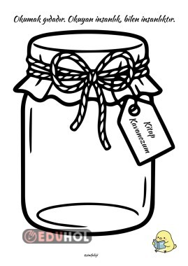 Kütüphane Haftası - Kitap Kavanozu