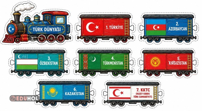 Türk Dünyası - Vagon Defter Çalışması