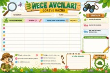 Hece Avcıları - Bahçe Oyunu