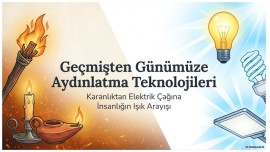 GEÇMİŞTEN GÜNÜMÜZE AYDINLATMA TEKNOLOJİLERİ SUNU