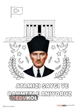 10 Kasım Atatürk’ü Anma Günü ve Haftası Boyama Etkinlikleri