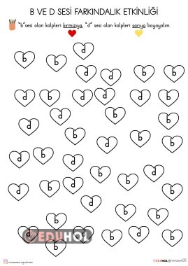 B ve D SESİ FARKINDALIK ETKİNLİĞİ