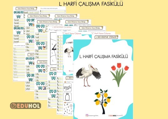 L HARFİ ÇALIŞMA FASİKÜLÜ