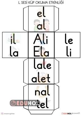 L SESİ KÜP OKUMA ETKİNLİĞİ