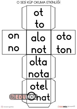 O SESİ KÜP OKUMA ETKİNLİĞİ