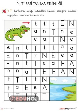 T SESİ TANIMA ETKİNLİĞİ