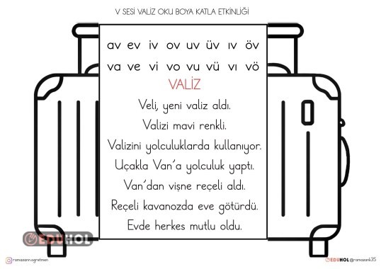 V SESİ VALİZ OKU BOYA KATLA ETKİNLİĞİ