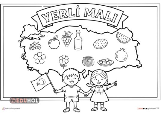 YERLİ MALI BOYAMA SAYFASI