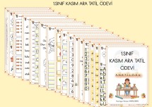 1.SINIF KASIM ARA TATİL ÖDEVİ