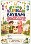 1.SINIF KURBAN BAYRAMI TATİLİ ÖDEVİ