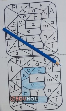 E HARFİ TANIMA(AYIRT ETME) ETKİNLİĞİ