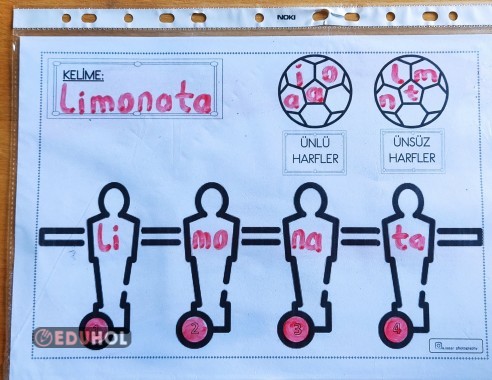 FUTBOL TEMALI HECE OYUNU (YAZ SİL)