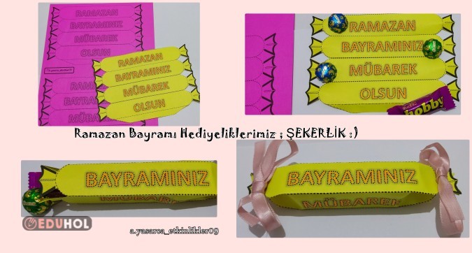 HEDİYELİK KURDELELİ BAYRAM ŞEKERLİKLERİ