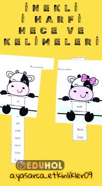 İ HARF İNEKLERİMİZ