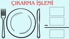 ÇIKARMA İŞLEMİ YAZ SİL ŞABLON