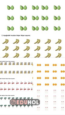 Özel Eğitim Matematik ikişer ikişer 40’a kadar ritmik sayma