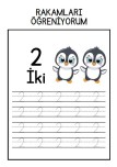 2 Rakamını Yazma Çalışması