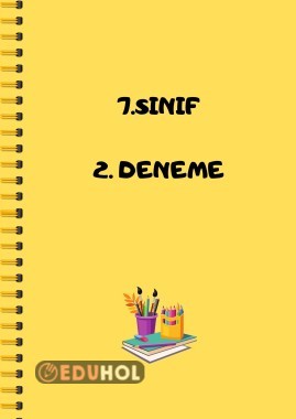 7.sınıf 2. Deneme sınavı