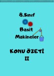 Basit makineler ile ilgili kısa ve anlaşışır ders notudur.