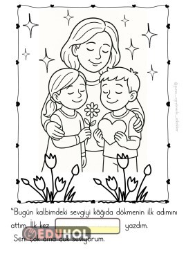 1.Sınıf Anne Yazıyorum