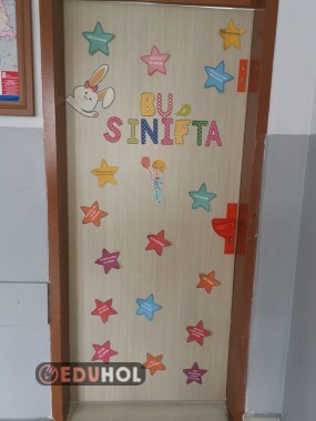 Sınıf kapısı giydirme