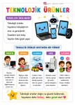 1.Sınıf Hayat Bilgisi Teknolojik Ürünler
