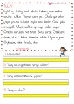 1.SINIF Y SESİ OKUMA ANLAMA METİNLERİ